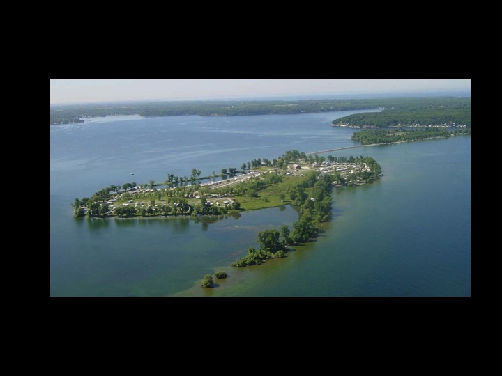 Association Island - Aerial Shot